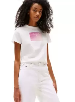 Tricou Tommy Hilfiger TJW REG GRADIENT FLAG SS